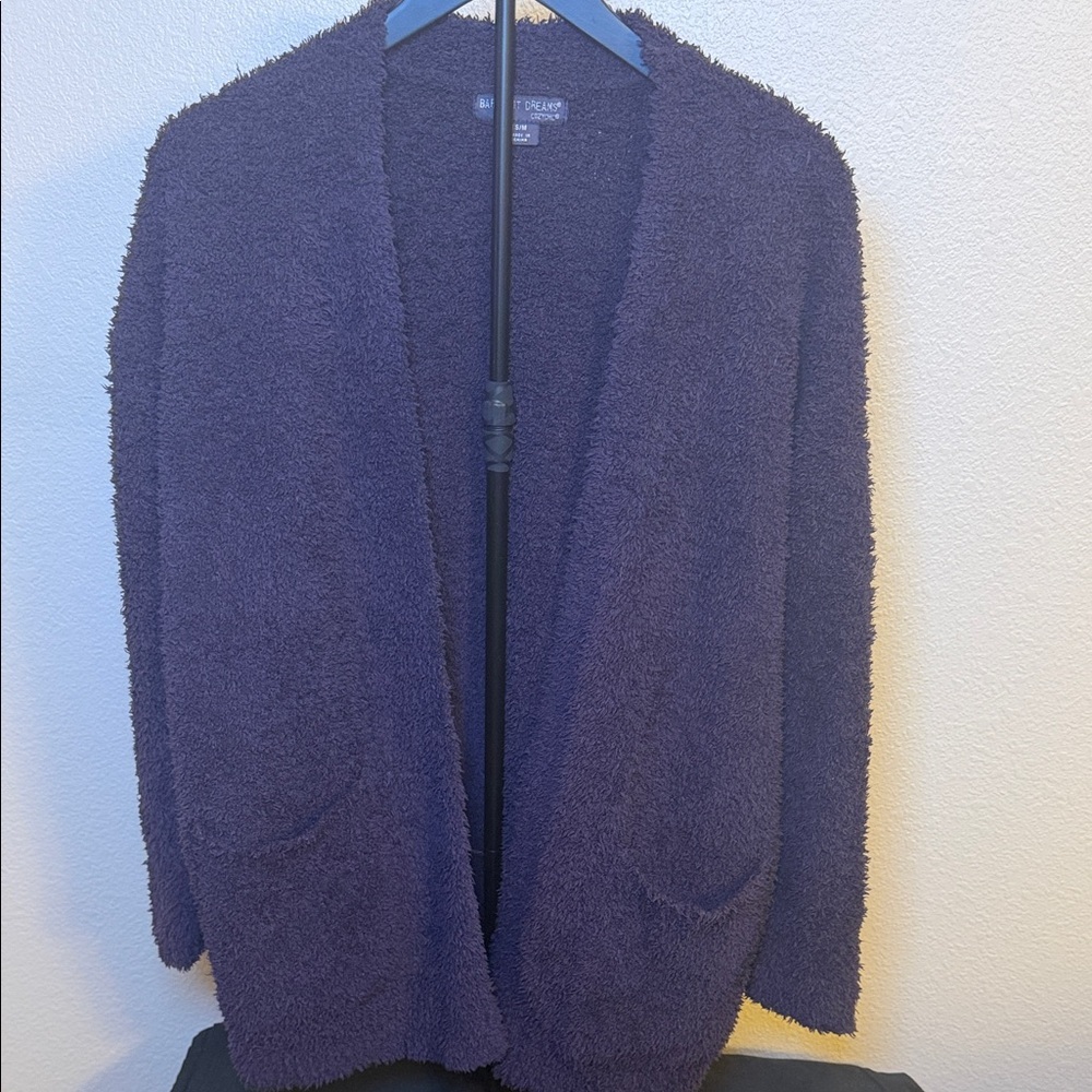 Barefoot Dreams Deep Purple Cardigan